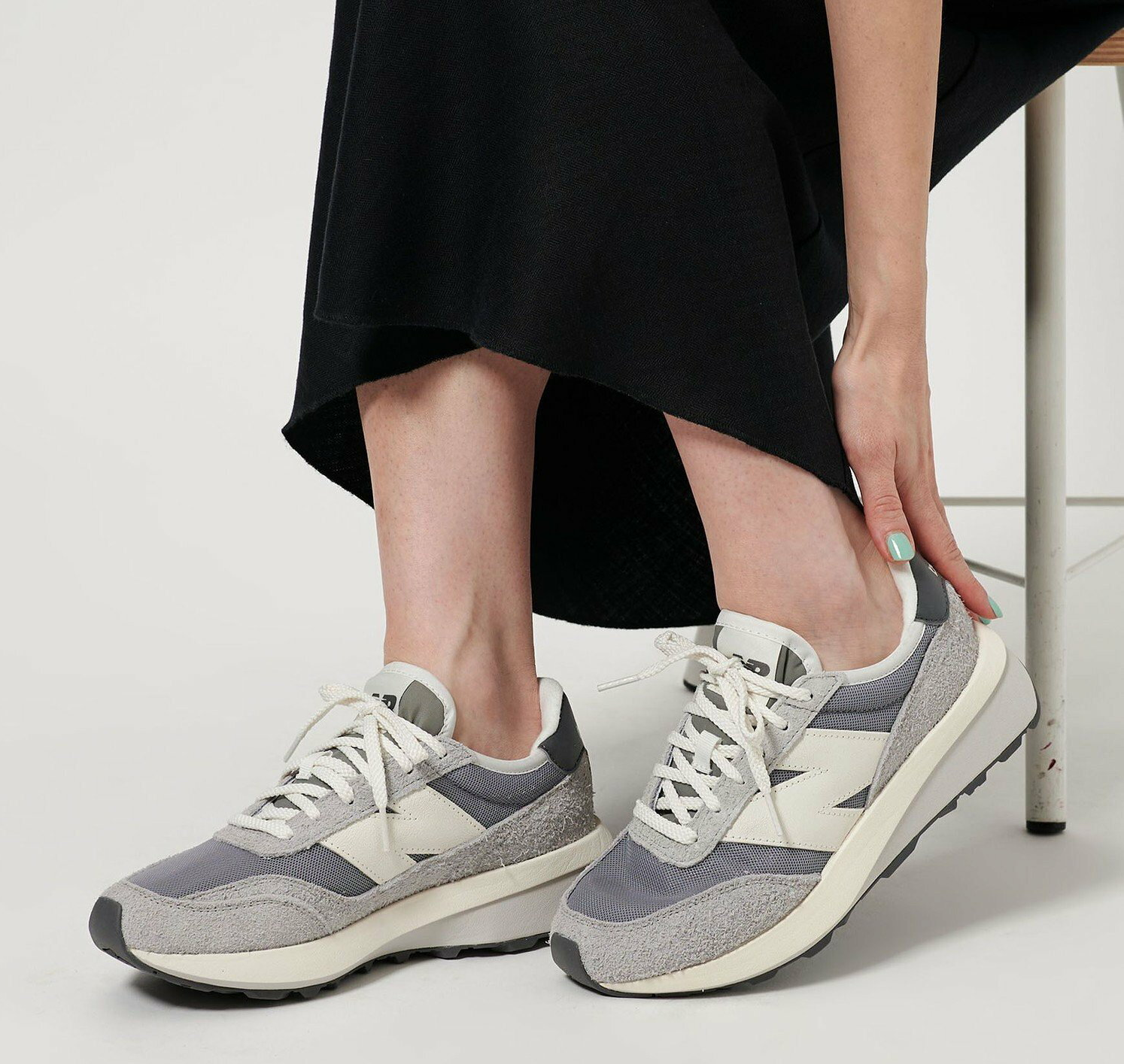 Giay New Balance 370 'Grey White' U370AH