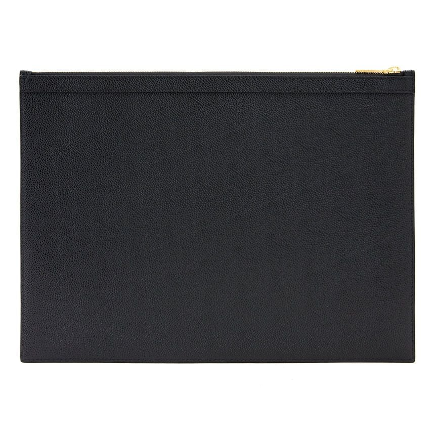 Vi Thom Browne Large 3 Wire Tap Common Clutch 'Balck' MAC020L-00198-001