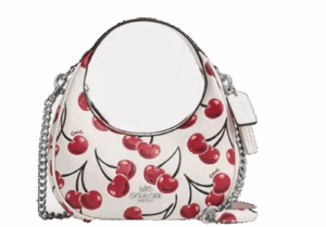 Túi Coach Carmen Mini Crossbody 'Cherry Print' CY711-SVCAH