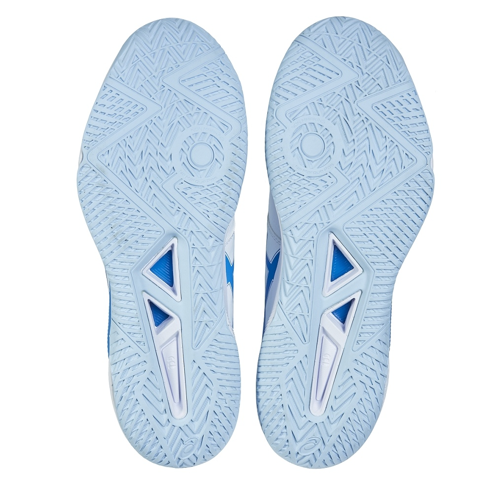 Alternative view of Giày Asics Gel-Tactic 12 2E Wide 'White Blue Coast' 1073A071-103