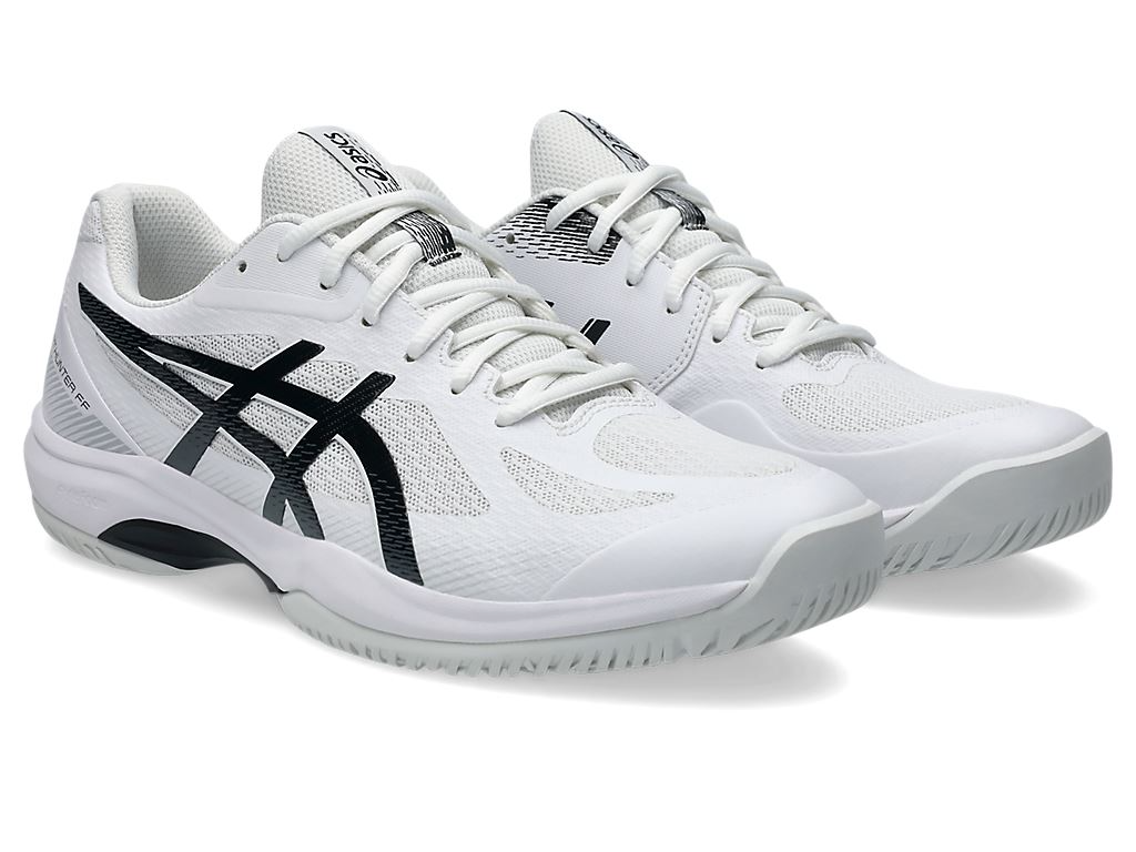 Alternative view of Giày Asics Court Hunter FF 'White Black' 1071A111-101