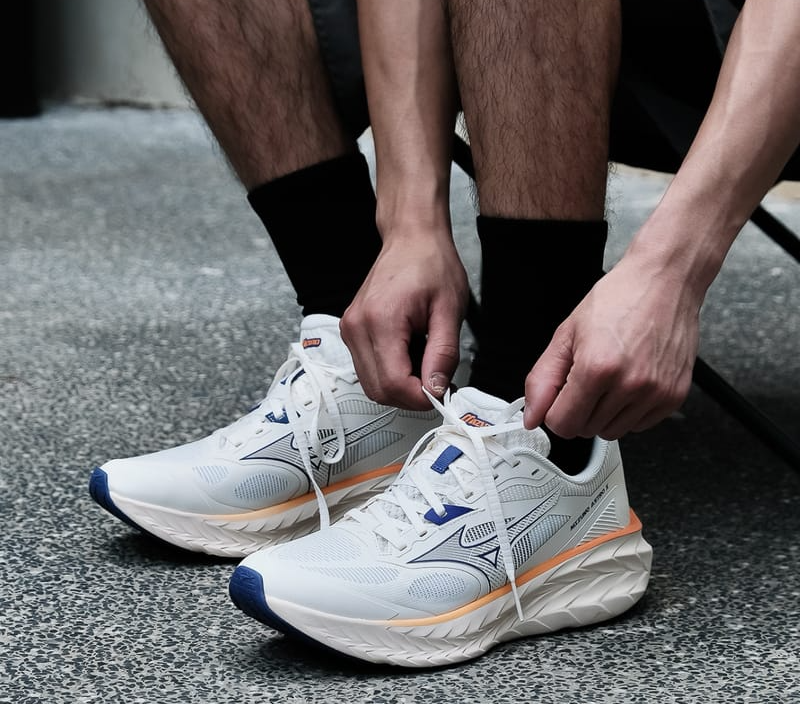 Alternative view of Giày Mizuno Astro X 'Cream Orange' D1GH250502