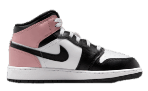 Giày Nike Air Jordan 1 Mid 'White Pink Black' DQ8423-100