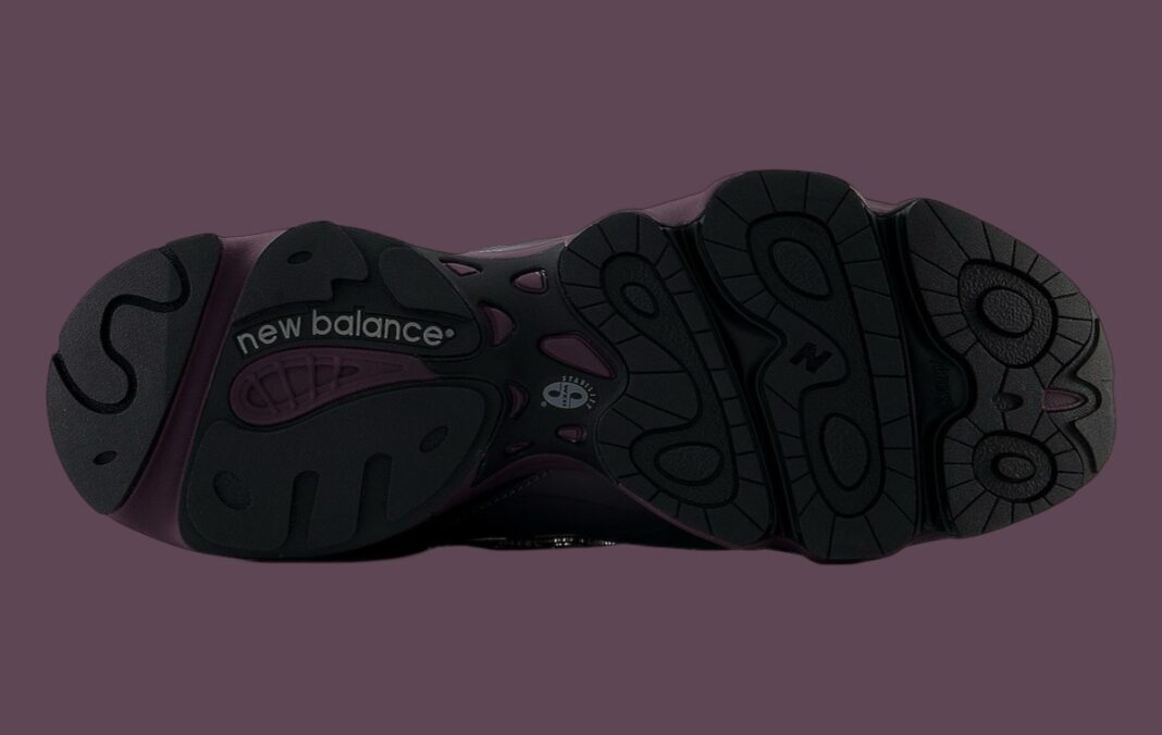 Alternative view of Giày New Balance 1000 'Magnet Plum Brown' M1000EB