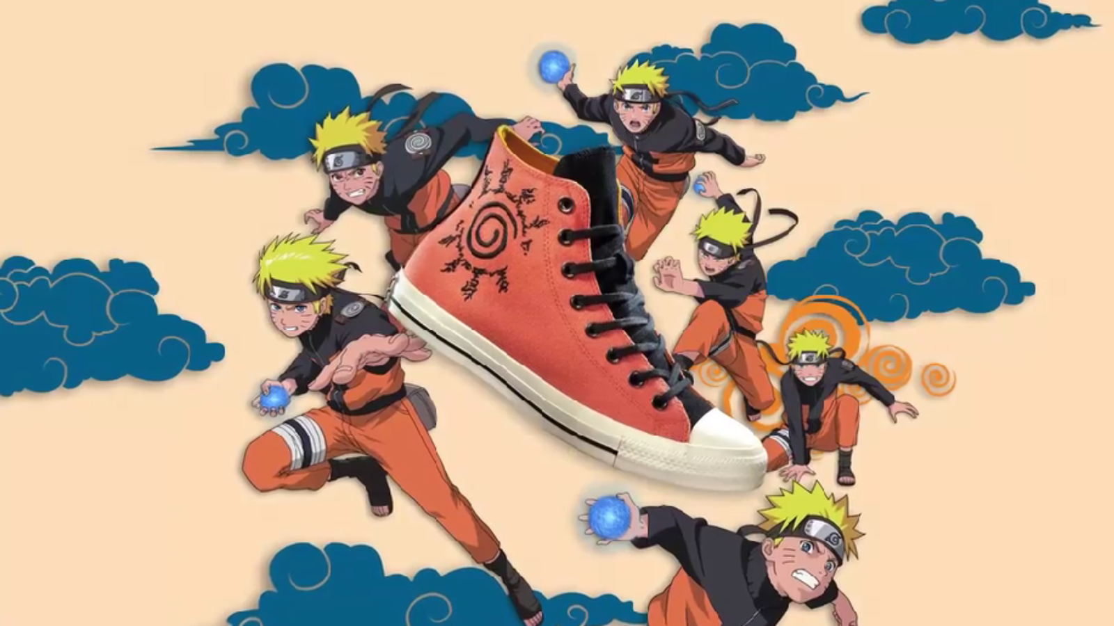 Hinh anh 2: Giay Converse x Naruto Shippuden voi thiet ke nhan vat noi bat