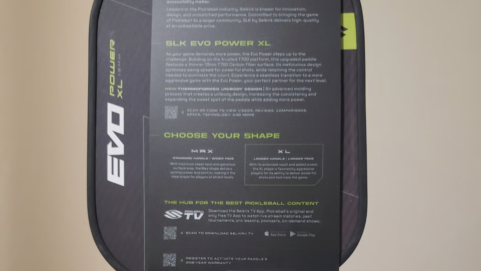 Đánh giá vợt pickleball SLK Evo Power Max: 4 điều bạn cần biết Hinh anh 7: Danh gia vot pickleball SLK Evo Power Max: 4 dieu ban can biet