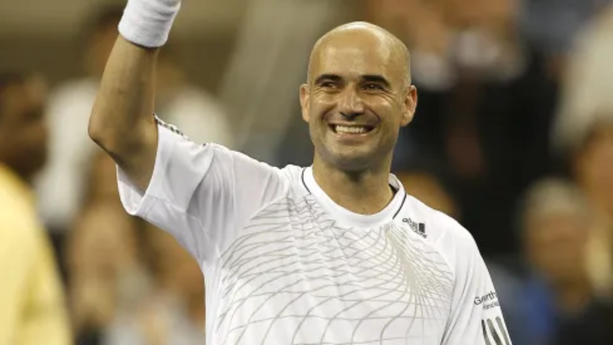 Andre Agassi dai su thuong hieu JOOLA nam 2024