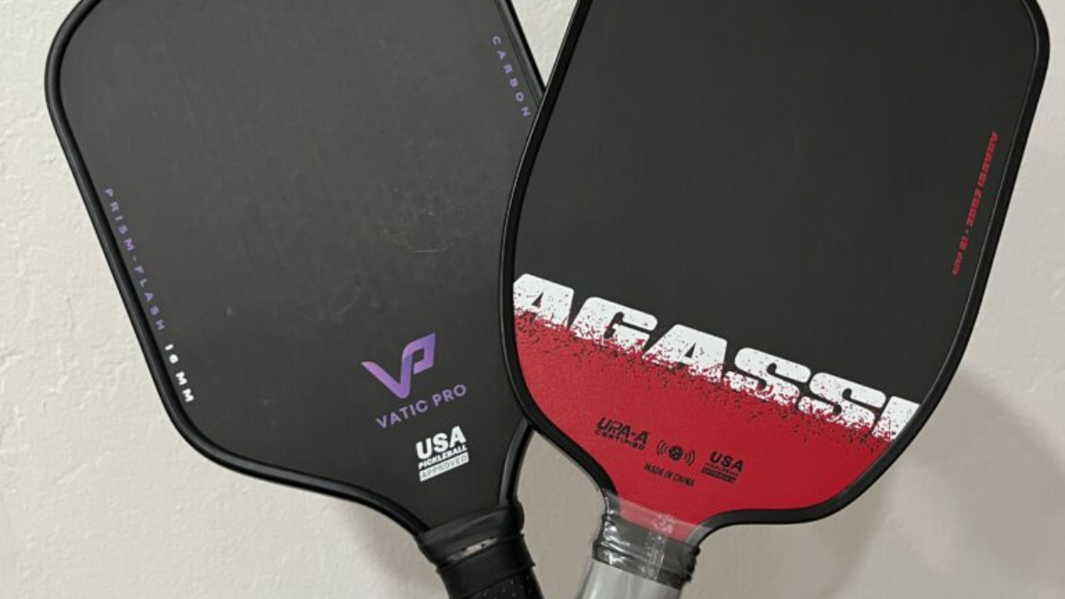 Agassi Edge va Vatic Pro Prism Flash: Cuoc chien vot pickleball