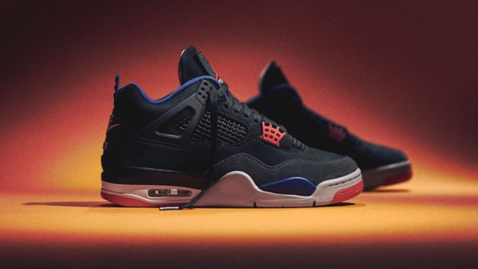 Hinh anh 5: Air Jordan 4 Rare Air voi phoi mau den, do va xanh, phat hanh he 2025