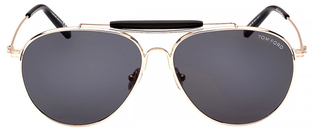 Kính Tom Ford Aviator Smoked 'Gold' FT0995-5928A
