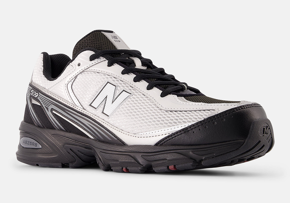 Alternative view of Giày New Balance 509 'Black White' U509GW