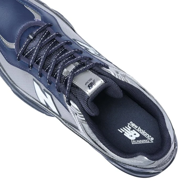 Alternative view of Giày New Balance 509 Leather 'Silver Navy Blue' U509NE