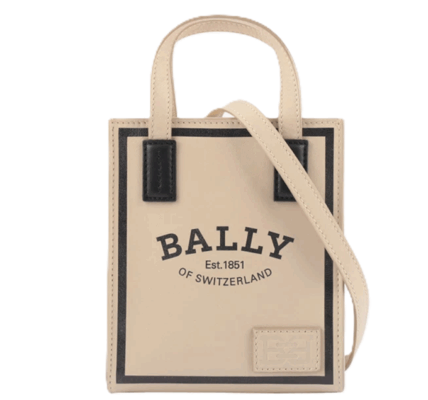 Túi Bally Crystalia Xs Leather Mini 'Light Beige' 6301887