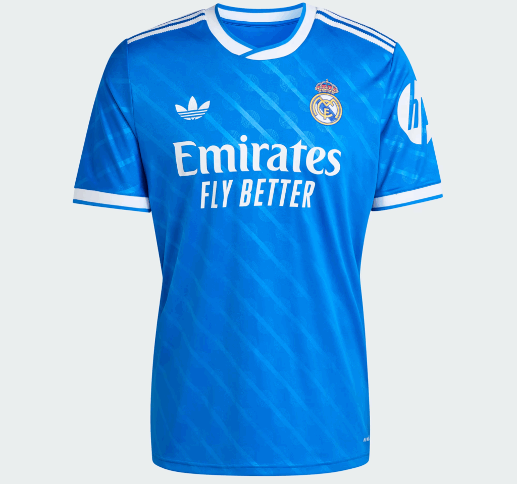Áo Adidas Real Madrid 25/26 'Blue' JV5845