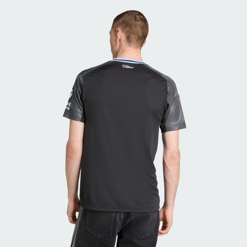 Áo Adidas Aston Villa 25/26 'Black' JN8053 - Ảnh 3