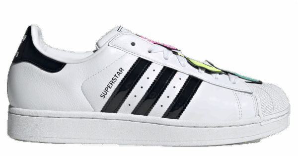 Giày Adidas Superstar II 'White Black' JR3584