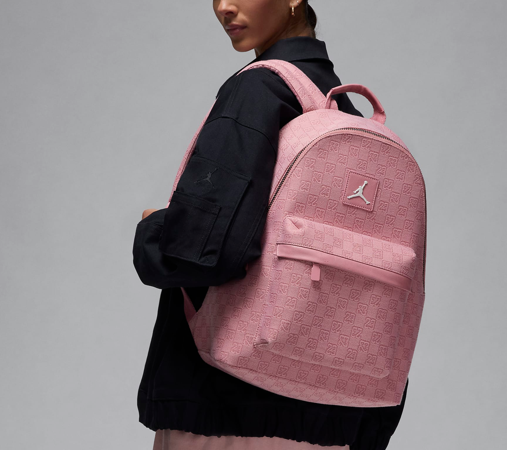 Alternative view of Balo Nike Jordan Monogram 'Pink' FJ6784-625