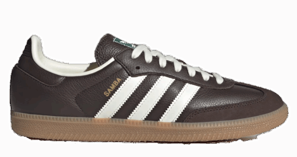 Giày Adidas Samba OG 'Dark Brown White' JR0891