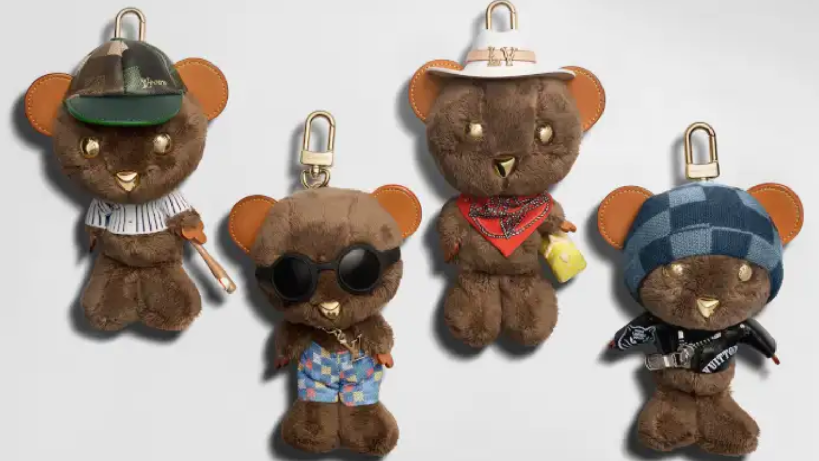 Hinh anh 5: Vivienne Fashionista va Louis Bear - thu bong bag charms Louis Vuitton 2025