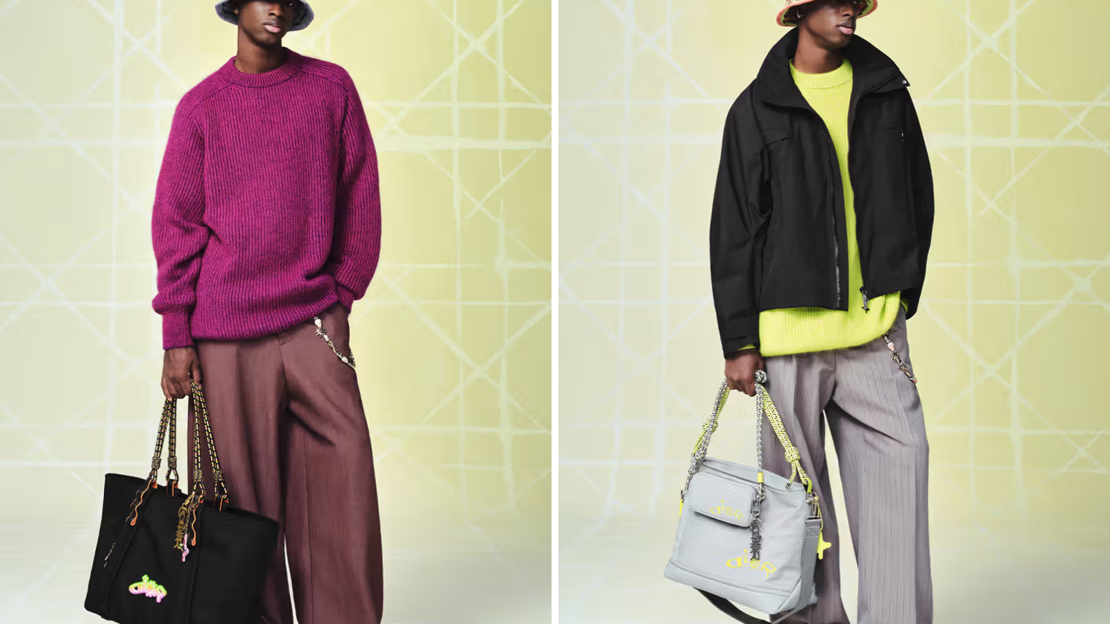 Hinh anh 6: Lewis Hamilton trong bo suu tap Dior x Lewis Hamilton 2025, lay cam hung tu Afrofuturism va thoi trang cao cap.