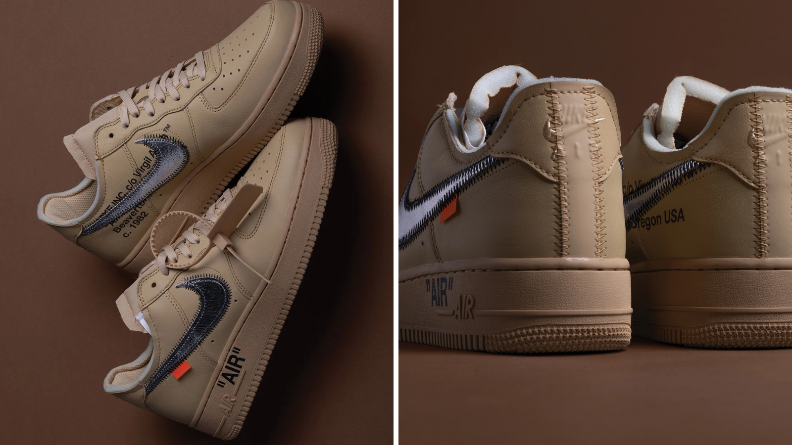 Hinh anh 7: Hinh anh giay Nike Air Force 1 “Sesame” thiet ke boi Virgil Abloh