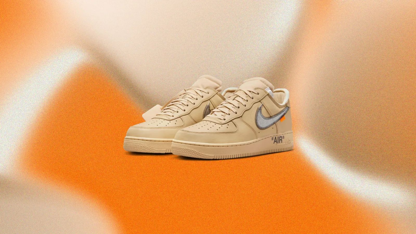 Hinh anh 3: Hinh anh giay Nike Air Force 1 “Sesame” thiet ke boi Virgil Abloh