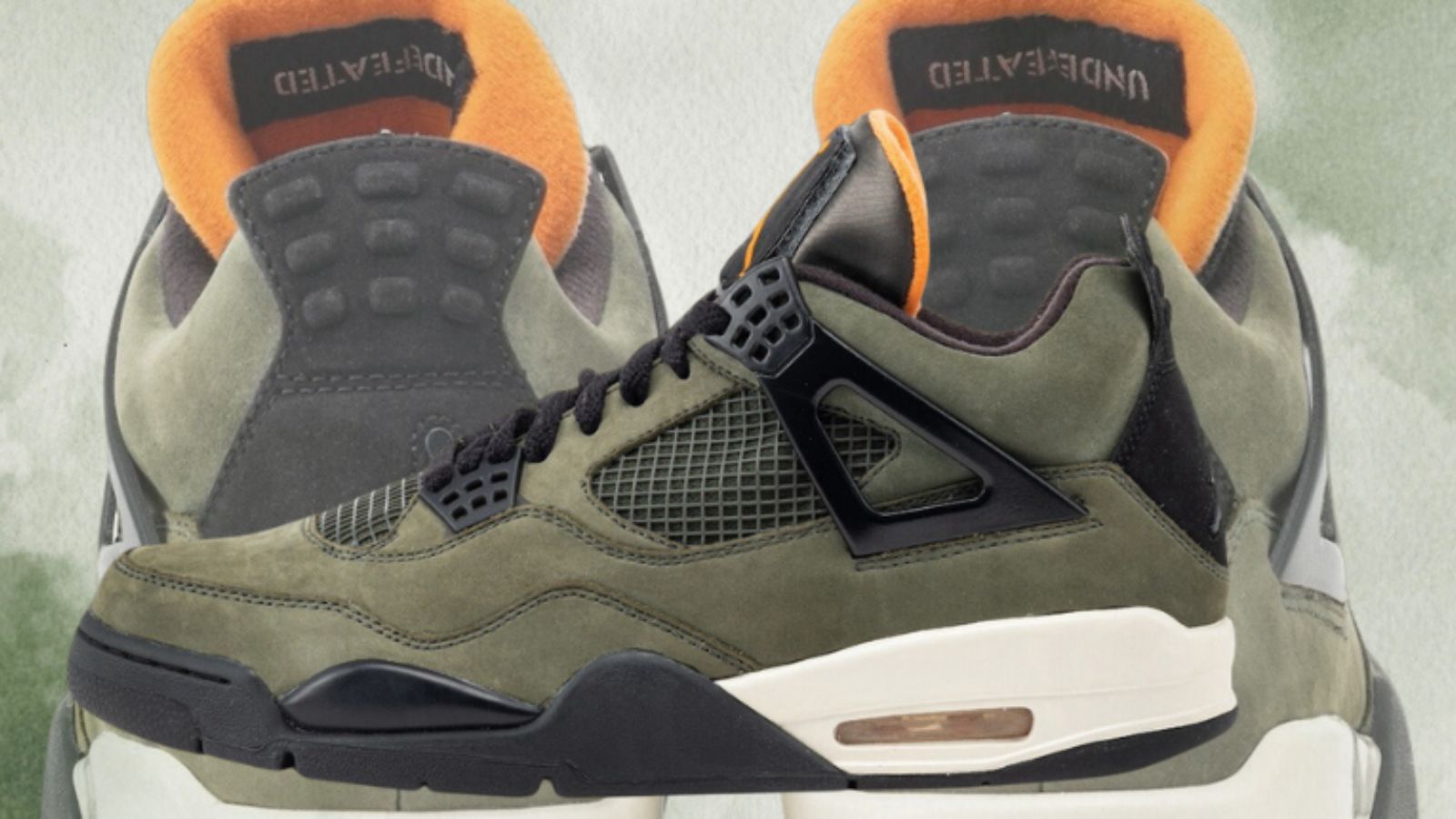 Hinh anh 6: Hinh anh doi giay Undefeated x Air Jordan 4 phien ban 2025 va 2005