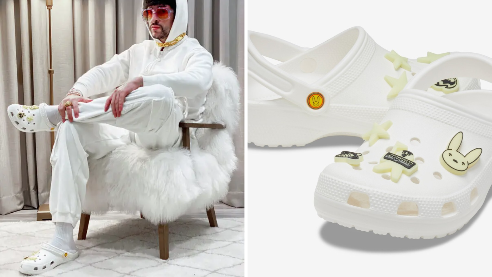 Hinh anh 3: Bo suu tap collab sneaker cua Bad Bunny voi Crocs va adidas