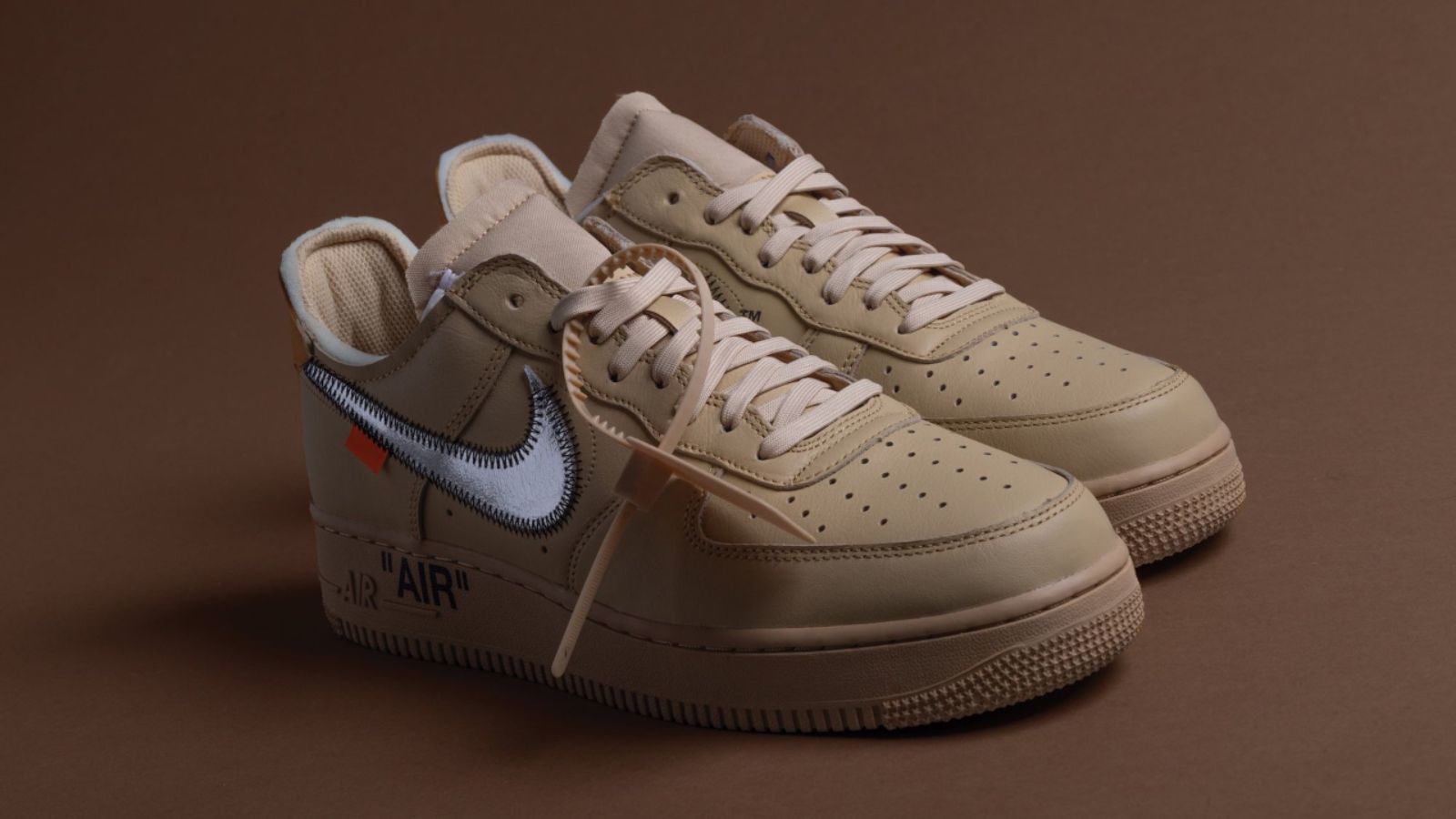 Hinh anh 5: Hinh anh giay Nike Air Force 1 “Sesame” thiet ke boi Virgil Abloh