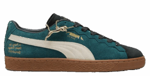 Giày Puma x Staple G Suede 'Green' 393542-01