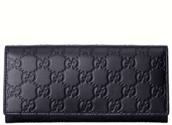 Ví Gucci Hook Long Wallet 'Black' 233154-CWC1R-1000