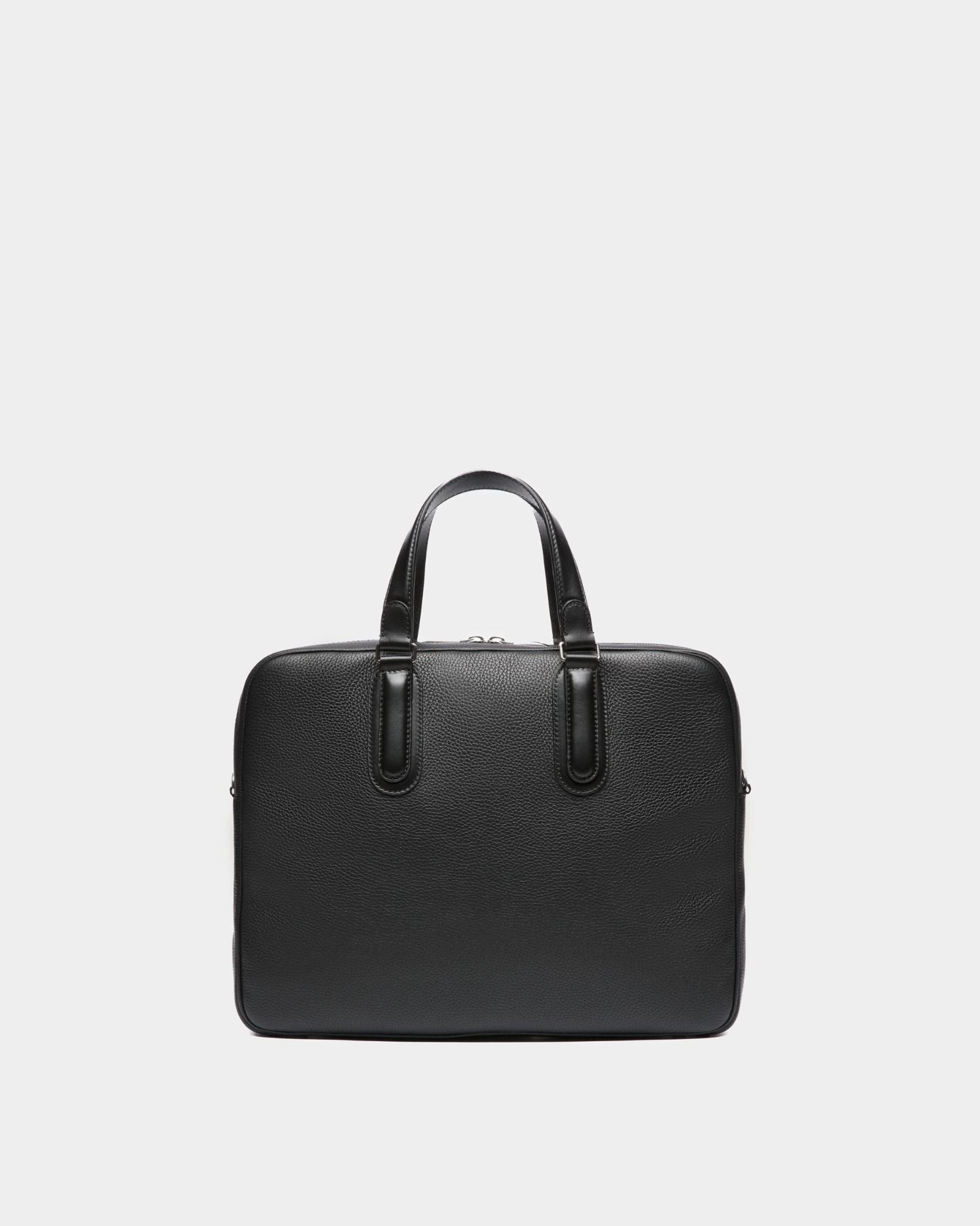 Túi Bally Spin Briefcase 'Black' 6306623 - Ảnh 3