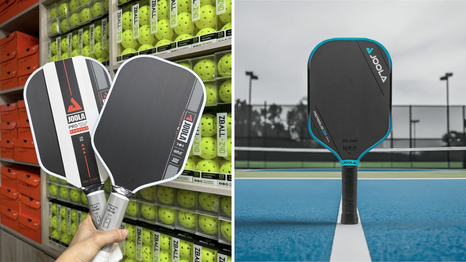 Hinh anh 5: JOOLA Perseus Pro IV va Perseus 3S so sanh paddle pickleball