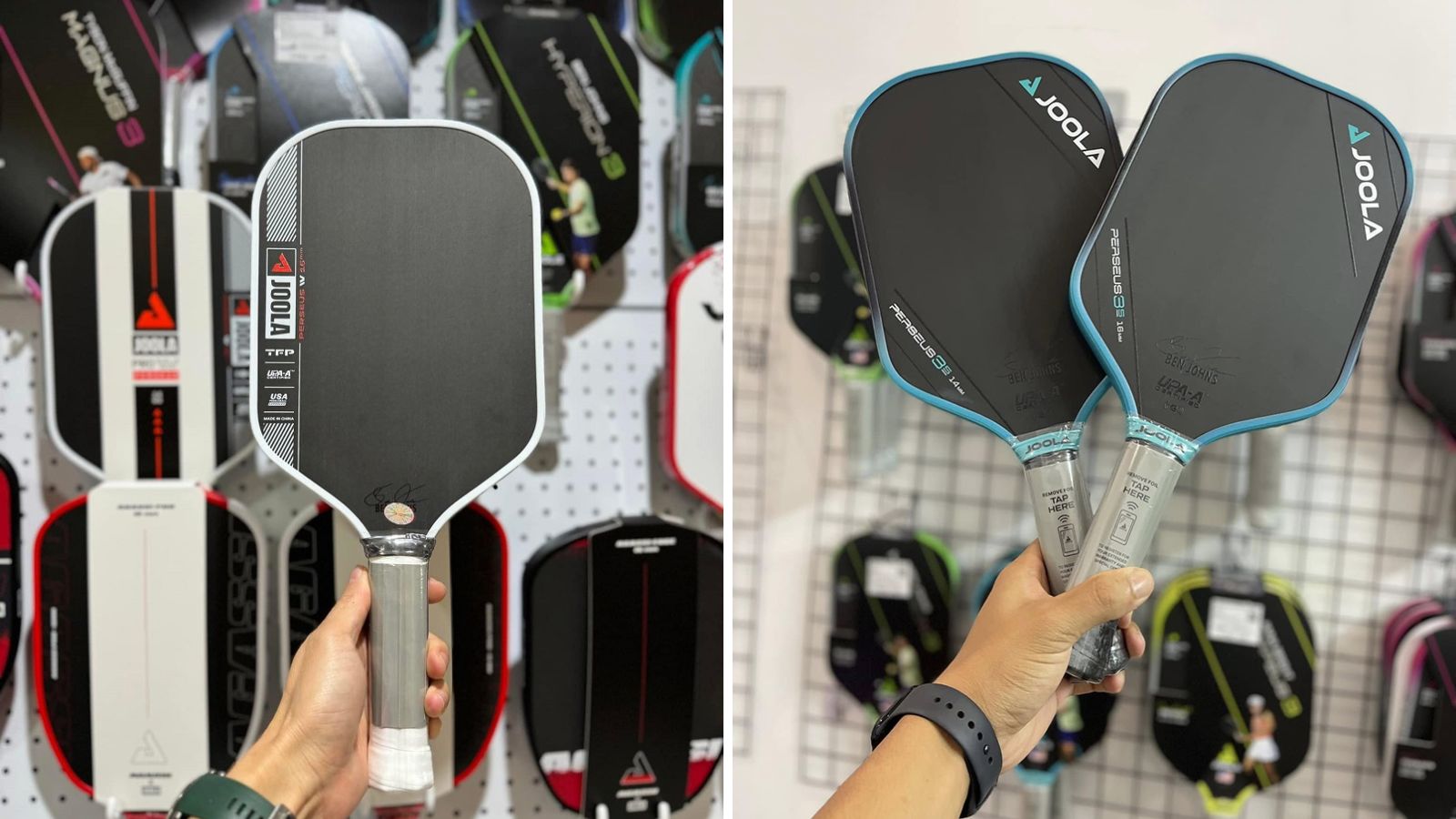 Hinh anh 6: JOOLA Perseus Pro IV va Perseus 3S so sanh paddle pickleball