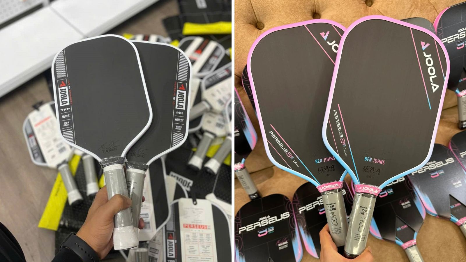 Hinh anh 8: JOOLA Perseus Pro IV va Perseus 3S so sanh paddle pickleball