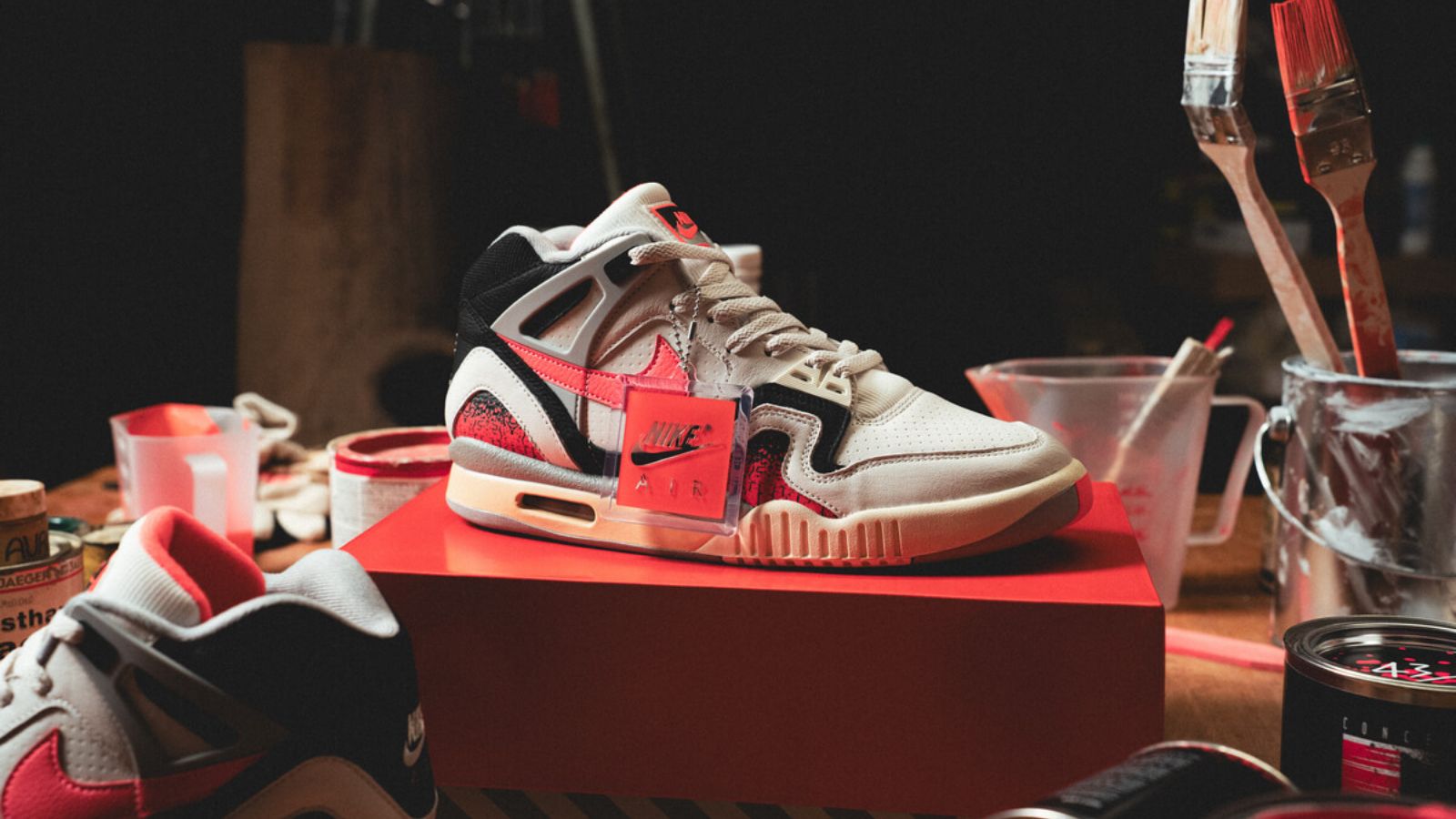 Hinh anh 2: Andre Agassi va Nike Air Tech Challenge II - doi giay tennis noi tieng 1990