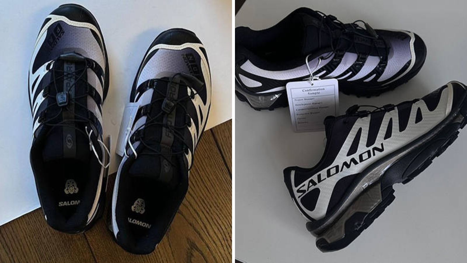 Hinh anh 5: Footpatrol x Salomon XT-4 Black Vanilla Ice, doi giay voi thiet ke gradient den trang, bieu tuong thoi trang London va Paris.