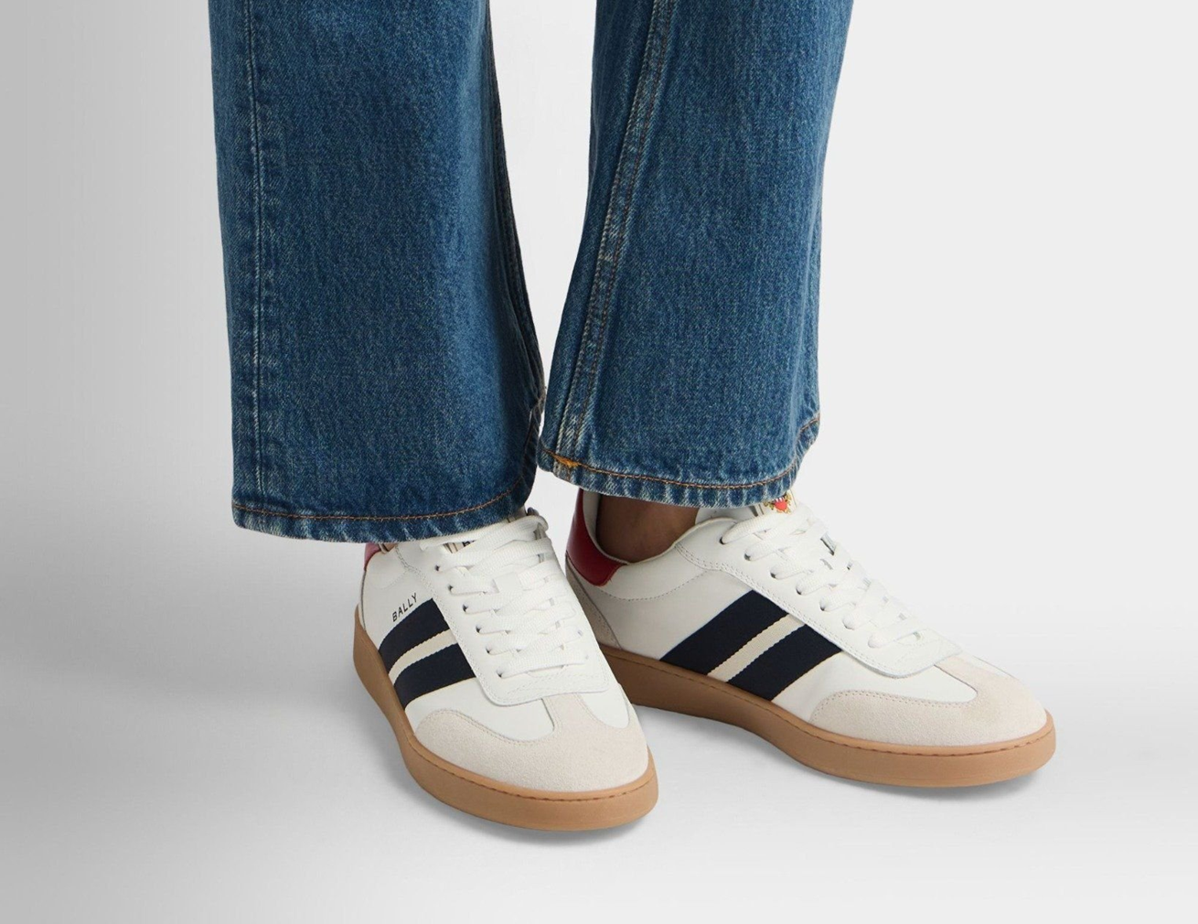 Alternative view of Giày Bally Retro Crest Sneaker 'White' 6312015