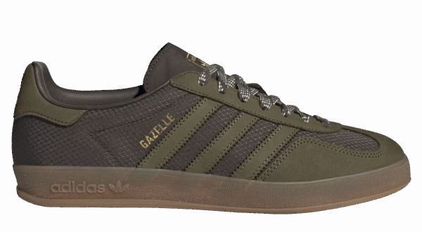 Giày Adidas Gazelle Indoor 'Shadow Olive' JQ8396