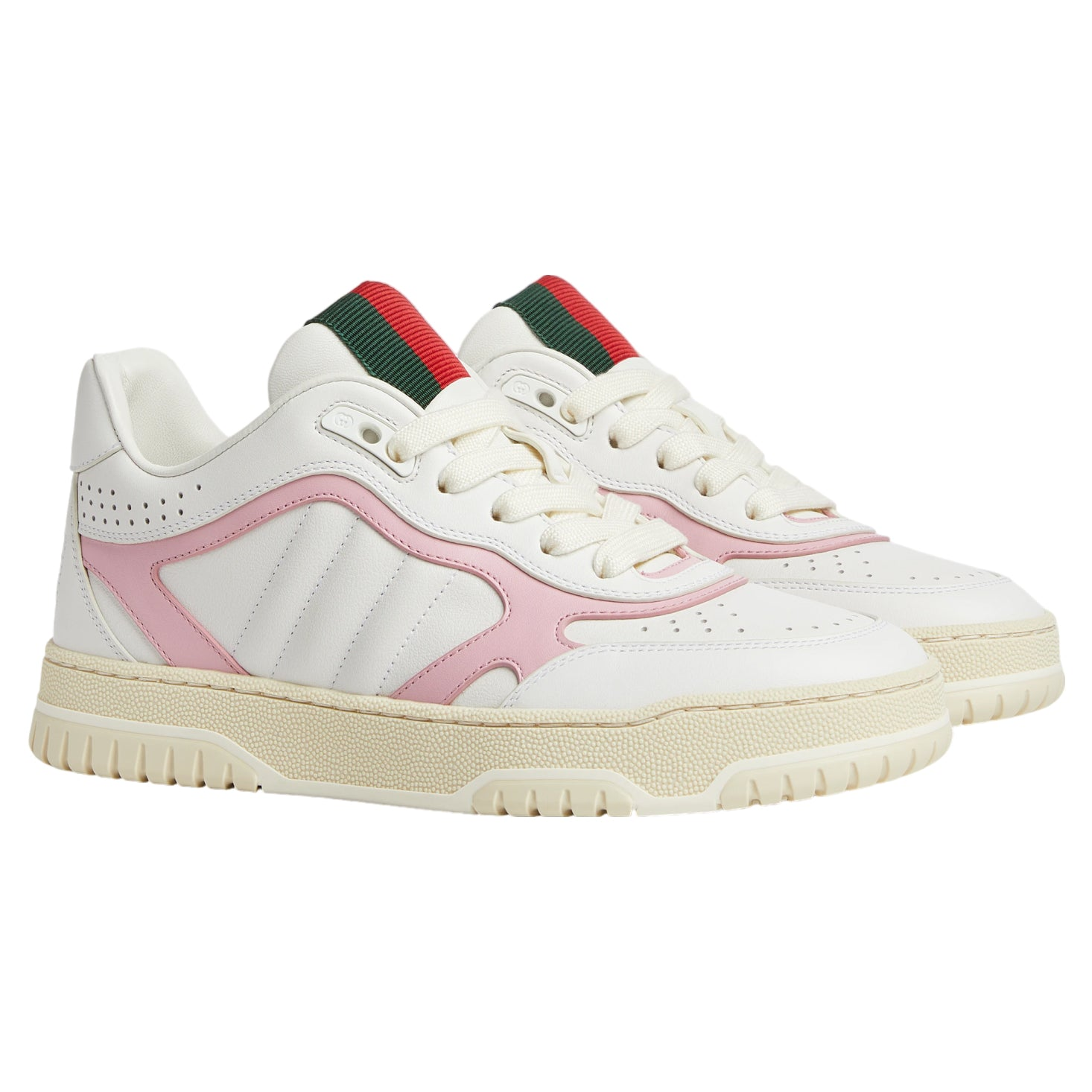 Alternative view of Giày Gucci Re-Web Sneakers 'White Pink' 785728-AADRT-9078