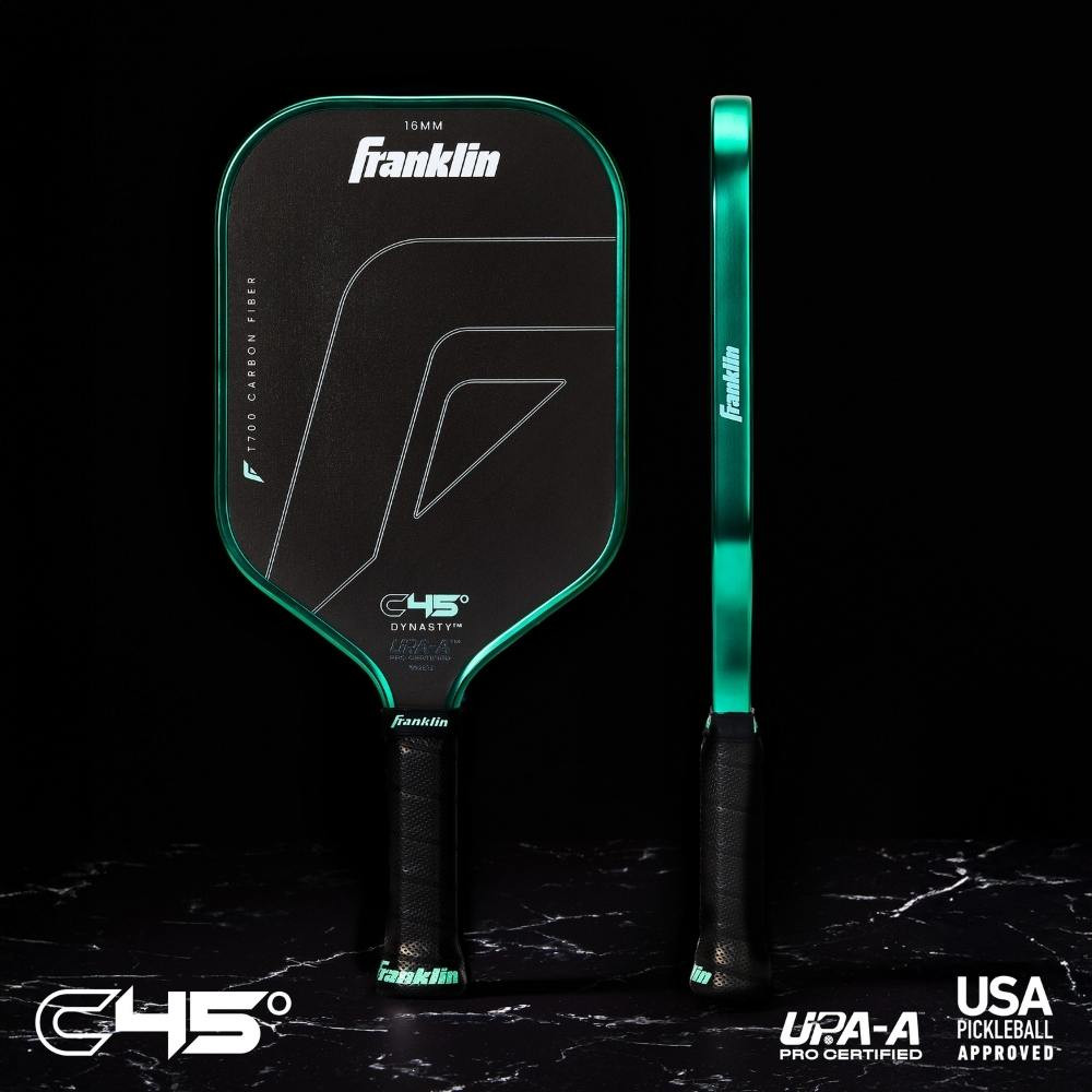 Vot pickleball Franklin C45 Dynasty voi thiet ke kim loai sang trong