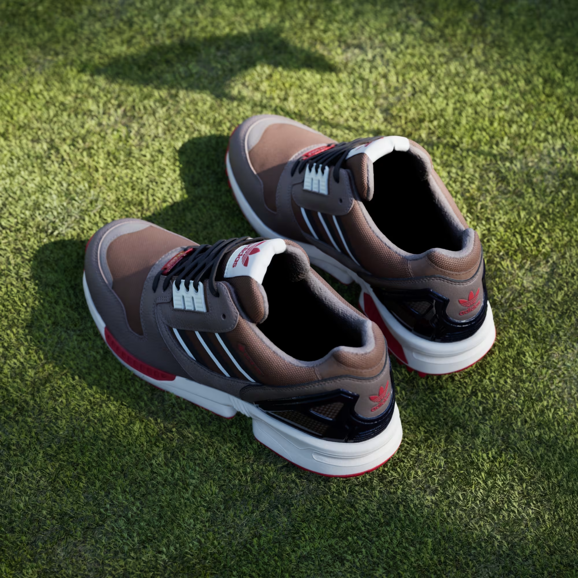 Giày Adidas ZX 8000 Golf 'Brown' JP5258 - Ảnh 6