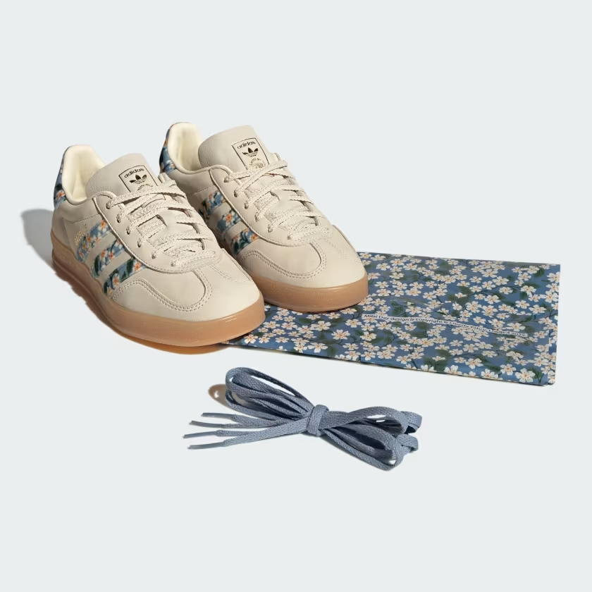 Giày Adidas Gazelle Indoor 'Liberty London' JR3601 - Ảnh 2