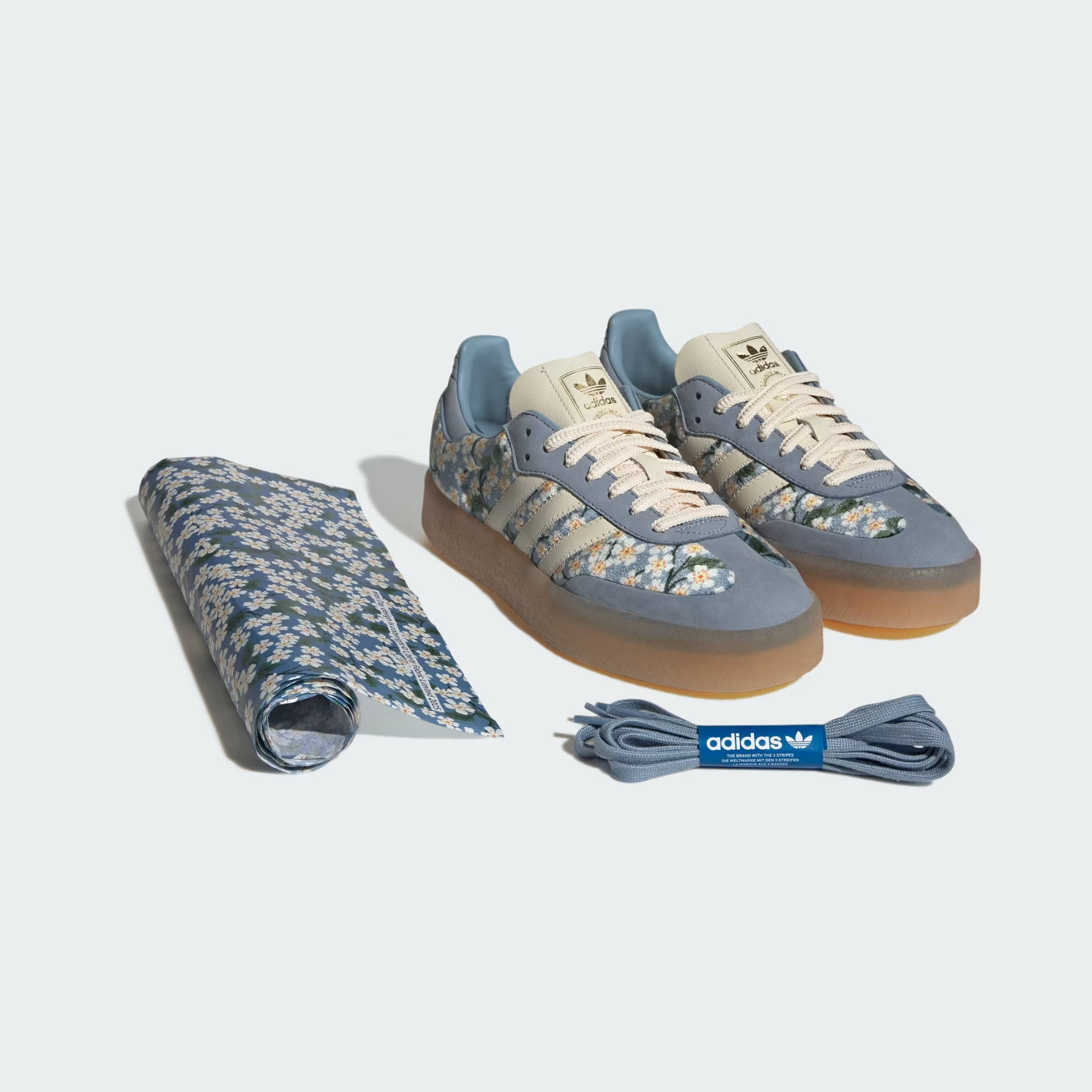 Giày Adidas Sambae 'Tactile Blue' JQ6046 - Ảnh 2