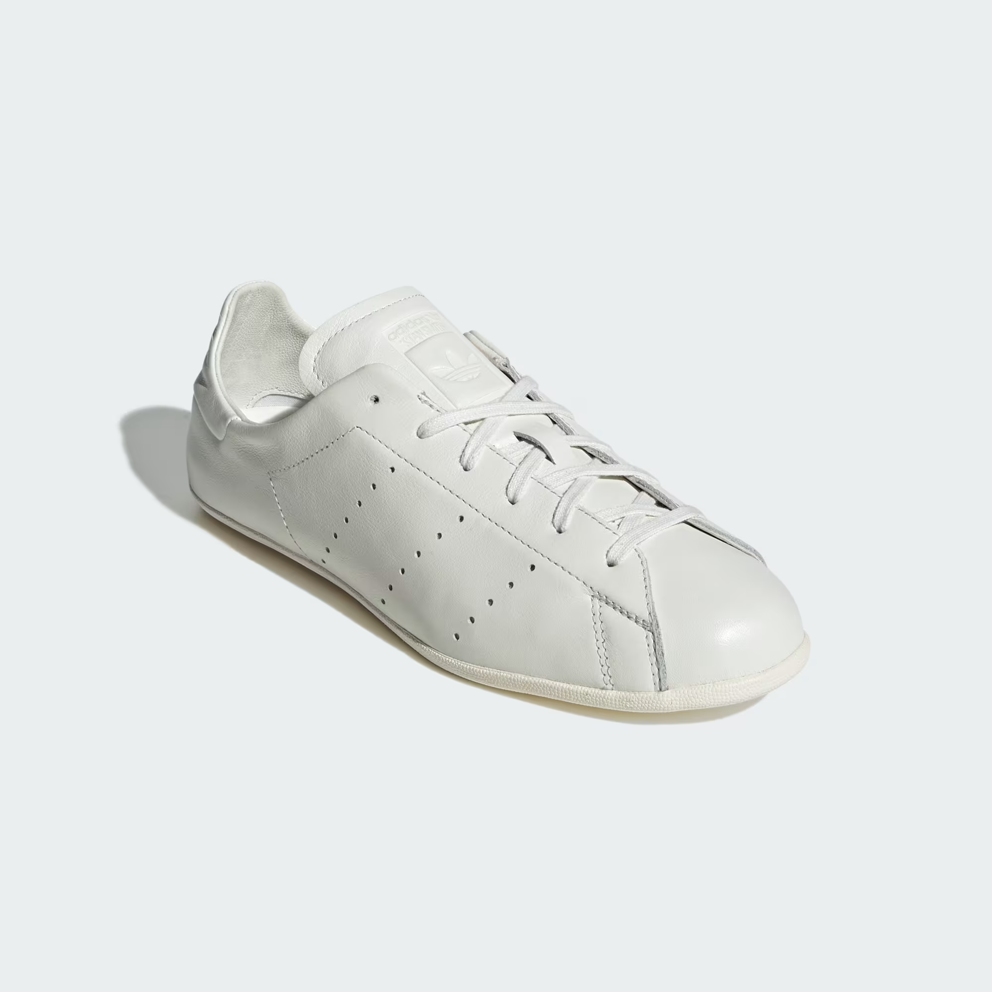 Giày Adidas Stan Smith Lo Pro 'Triple White' JR5700 - Ảnh 3