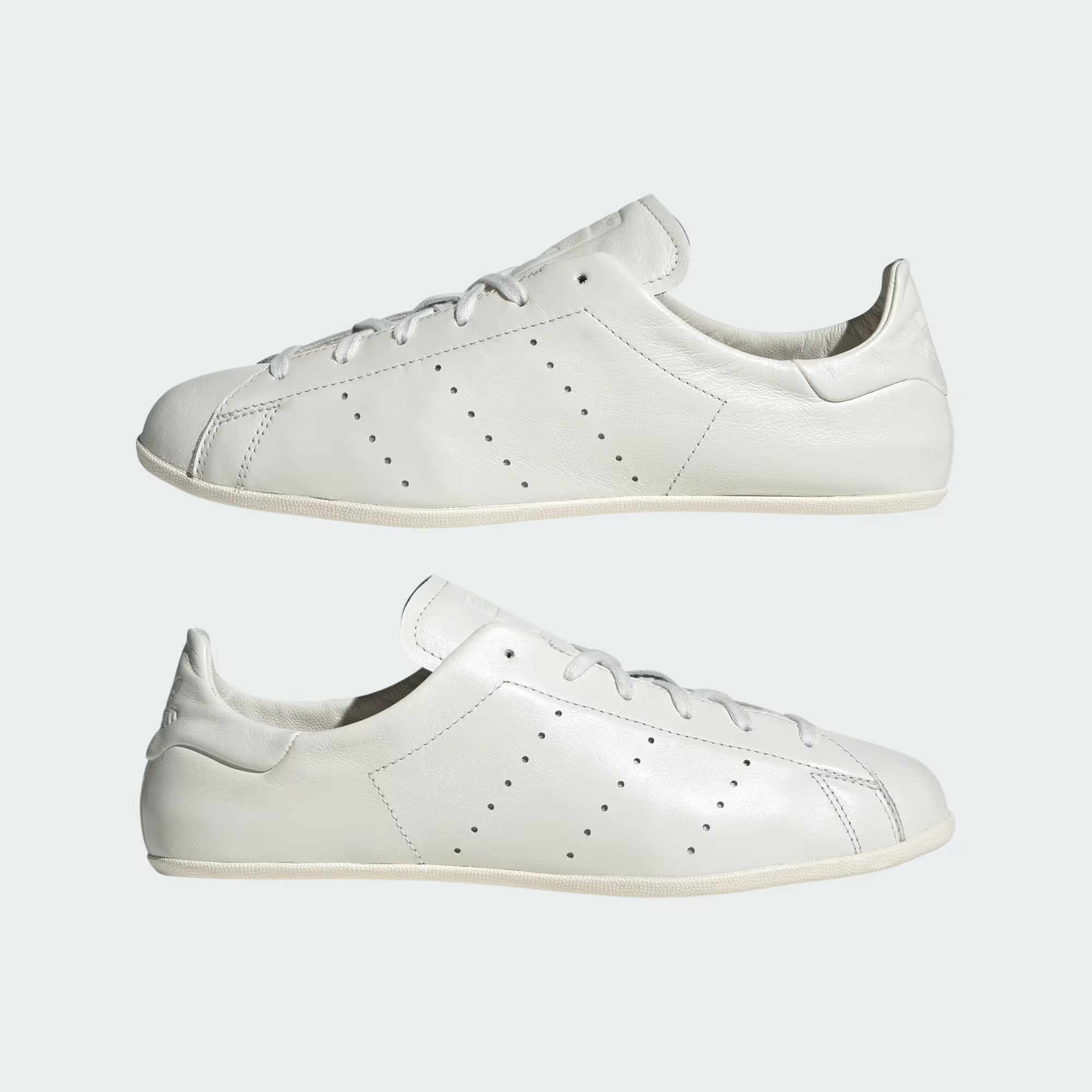 Giày Adidas Stan Smith Lo Pro 'Triple White' JR5700 - Ảnh 6