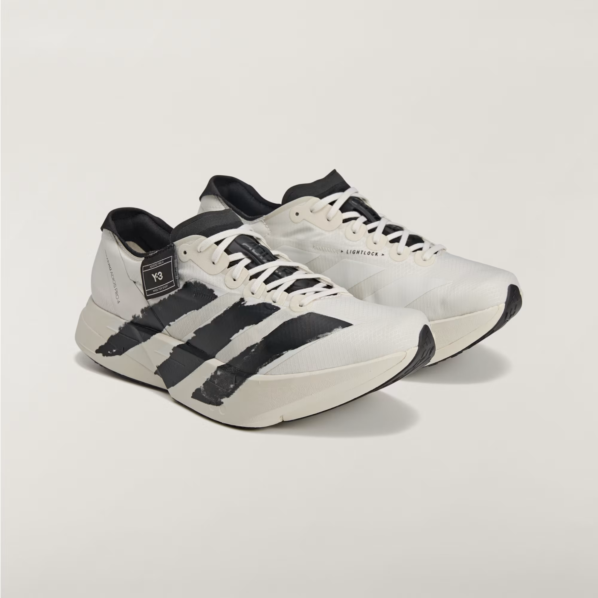 Giày Adidas Y-3 Adios Pro 4 'Grey Black' JR6656 - Ảnh 2
