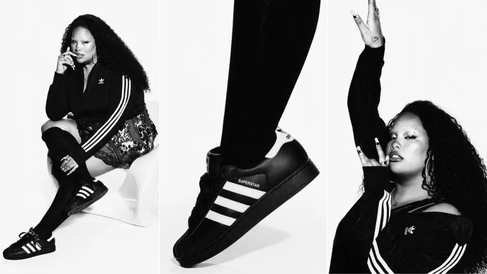 Hinh anh 5: adidas Superstar - Bieu tuong thoi trang va phong cach, voi su tham gia cua dan sao Anh Quoc trong chien dich 'The Original Icon'.