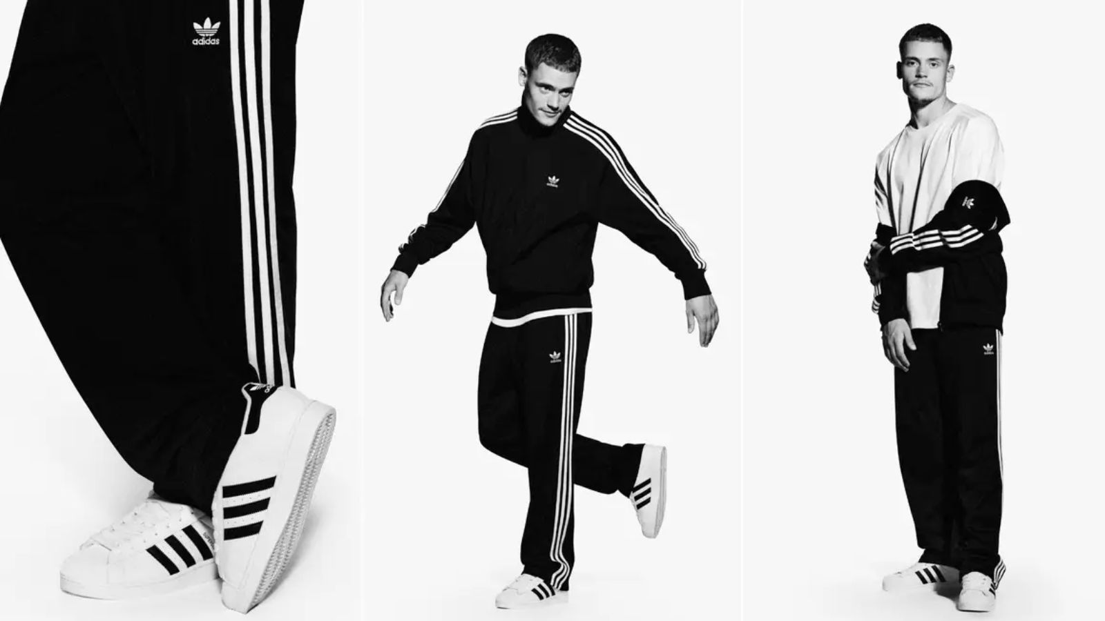 Hinh anh 2: adidas Superstar - Bieu tuong thoi trang va phong cach, voi su tham gia cua dan sao Anh Quoc trong chien dich 'The Original Icon'.