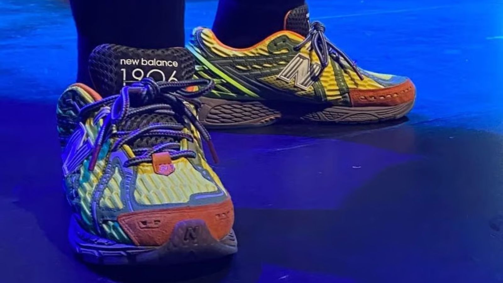 Hinh anh 6: Hop tac giua Action Bronson va New Balance voi giay sneaker doc dao